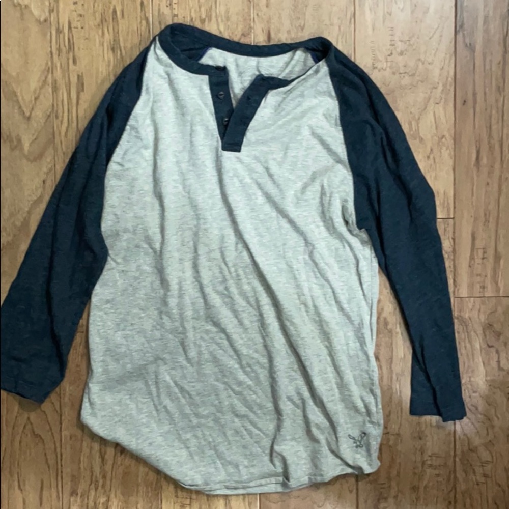 Men’s American Eagle Long Sleeve Henley